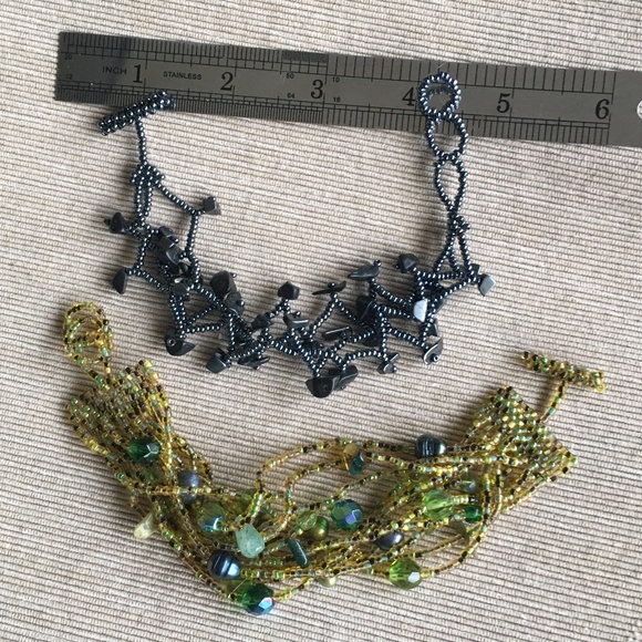 Jewelry - Two hand-beaded bracelets